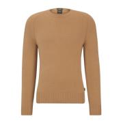 Regular Fit Cashmere Sweater med Elegante Skulderdetaljer