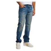 Vintage-inspirerede Slim Fit Denim Jeans