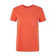 Peach Side Pocket T-Shirt