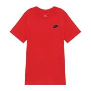 Rød Sports T-shirt til Aktive Børn
