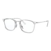 Crystal Silver Eyewear Frames RX 7165