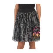 Nederdel med zebramønster