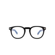 Oval Briller til Moderne Mand