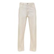 Naturlig Hvid Denim Jeans