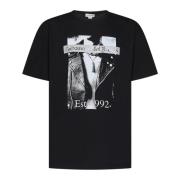 Atelier Print Sort T-shirt til Mænd