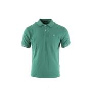 Stilfuld Herre Grøn Polo Shirt