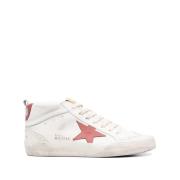 Hvide Mid Star Sneakers