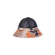 Mesh Bucket Hat Camo Streetwear Tilbehør
