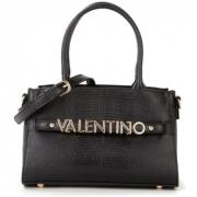 Sort Valentino håndtaske med guldfarvede detaljer