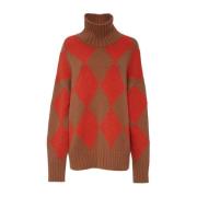 Hyggelig Alpaca Argyle Sweater