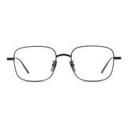 Mat Sort RX Rektangulære Briller