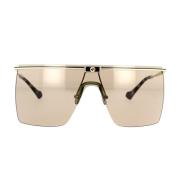 Moderne Oversized Solbriller med Web Motiv