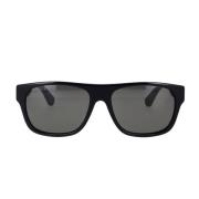 Ikoniske firkantede solbriller med polariserede linser