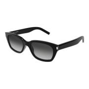 SL 522 001 Skinnende Sort Solbriller