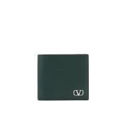Grøn VLogo pung i glat læder - Farve: Vert, Størrelse: OS