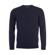 Navy Essential Lambswool Sweater