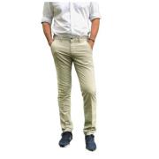 Slim Fit Fløjl Bomuld Chino Bukser