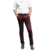 Slim Fit Fløjl Bomuld Chino Bukser