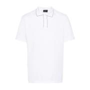 Hvid Bomuld Polo Shirt