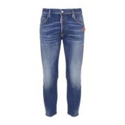 Blå Jeans med 98% Bomuld