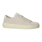 Minimalistisk Ruskind Sneaker - Sand