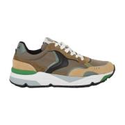 Beige Herre Aktive Sneakers