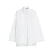 Hvid Bomuld Oxford Skjorte