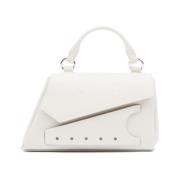 Off-White Lædertaske med Signaturlogo
