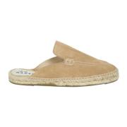 Beige Suede Espadriller