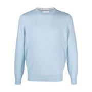 Lysblå Cashmere Sweater
