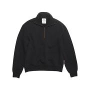 Sort Sweatshirts - FN-UX-SWEA000016