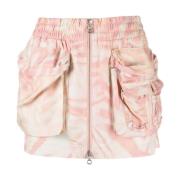 Multi Pink Mini Nederdel