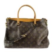 Pre-owned Canvas louis-vuitton-tasker