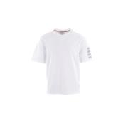 Hvide T-shirts og Polos med 4bar Ærmedetalje