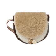 Beige Skuldertaske, Enkelt