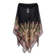 Ikonisk Print Voile Cape
