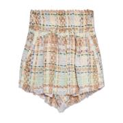 ‘Miki’ tweed shorts
