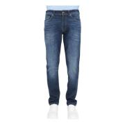 Mørkeblå Denim Jeans i Regular Fit