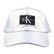 Sølv Logo Hat med Skygge og Velcrolukning