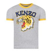 Grå Brølende Tiger T-Shirt
