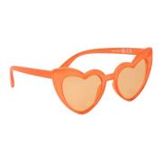 Hjerteformede Orange Solbriller med Stjerner
