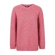 Tyk Rund Hals Lurex Mohair Sweater