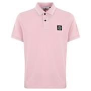 Pink Logo Polo Shirt