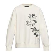 Blomstret sweatshirt