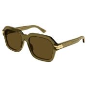 Green/Brown Sunglasses