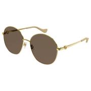Guld/brune solbriller