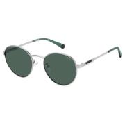 Ruthenium/Green Sunglasses