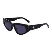 CKJ23603S Sunglasses, Black/Grey Blue