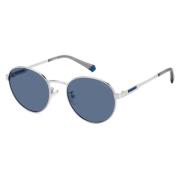 Palladium/Blå Solbriller