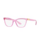 Transparent Pink Brillestel